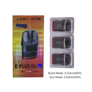 خرطوشة Lost Vape Centaurus E Plus Dual Mesh سعة 3 مل (3 قطع/عبوة)
