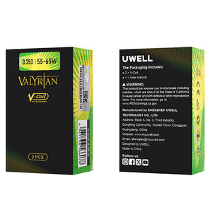 منصة Uwell V-Coil لخزانات Valyrian 2 و Valyrian 2 Pro و Valyrian 3 و Valyrian 4 (قطعتان/عبوة)